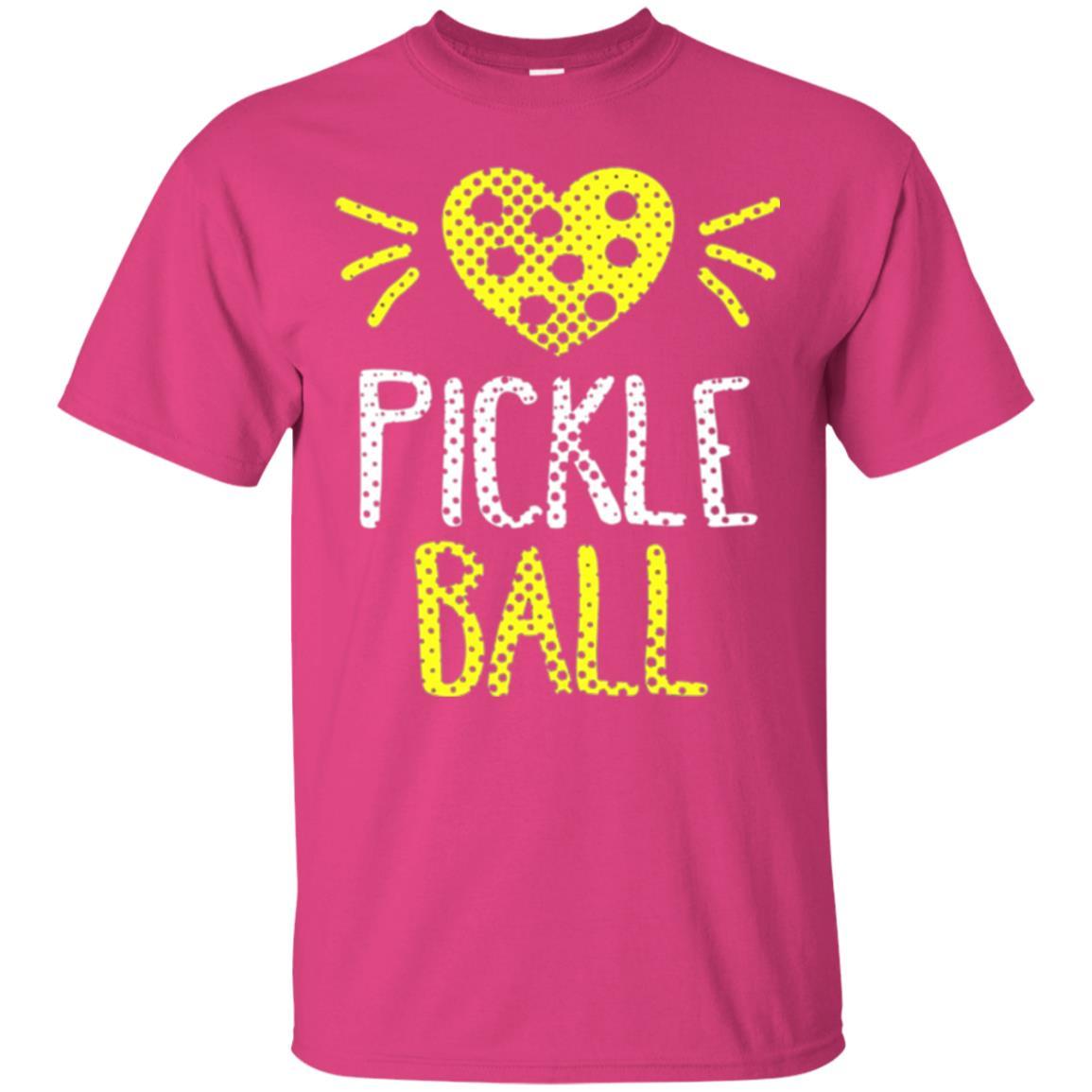 Pickleball Lover T-shirt Cute Retirement Heliconia