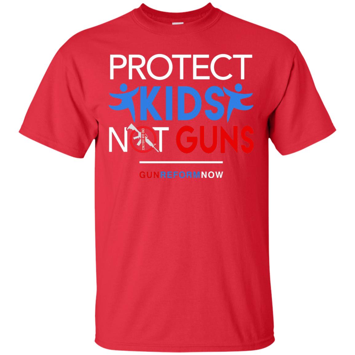Protect Our Kids Not Guns March For Action T-shirt Red