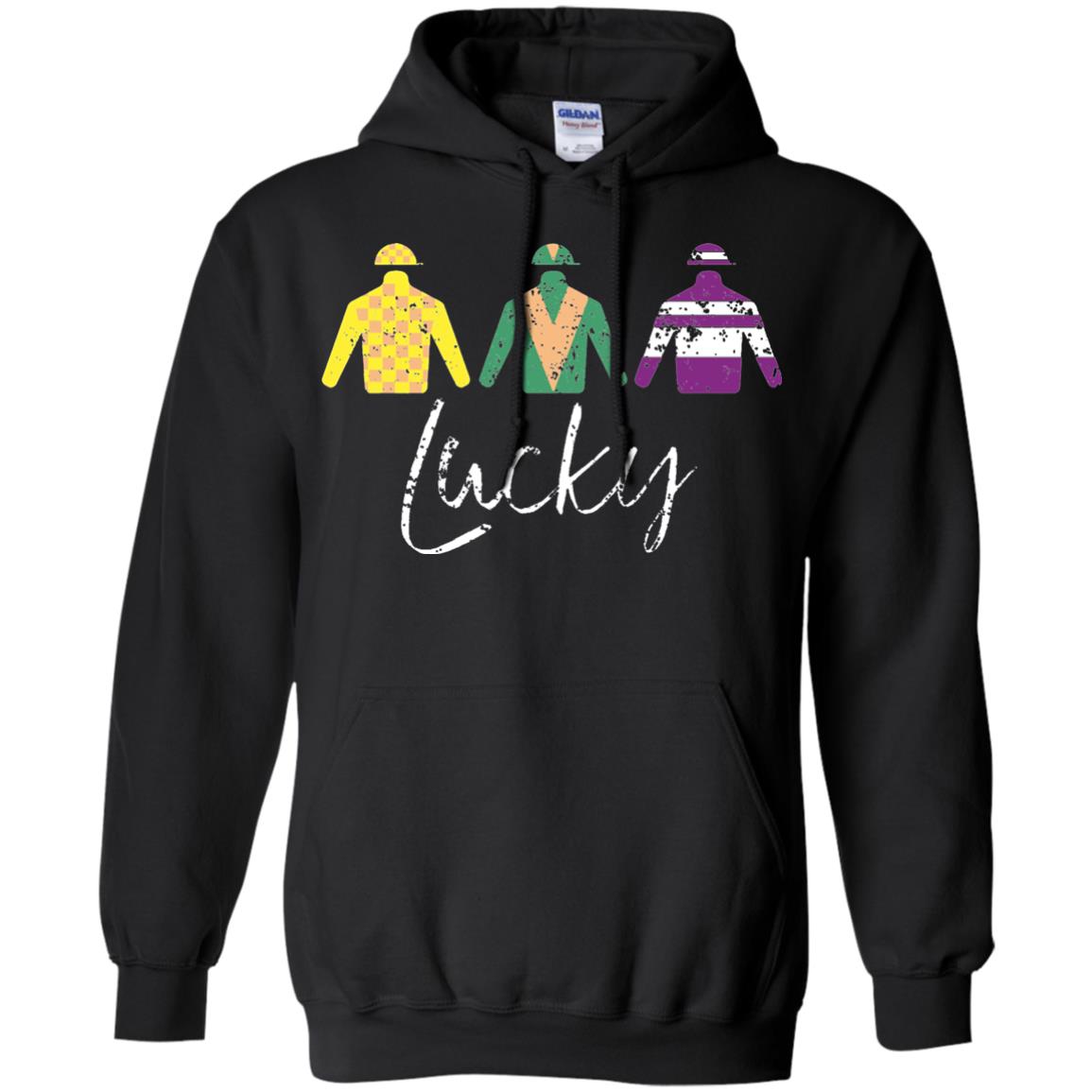 Derby Jockey Shirt Lucky Derby Apparel Derby Black
