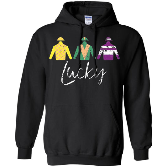 Derby Jockey Shirt Lucky Derby Apparel Derby Black