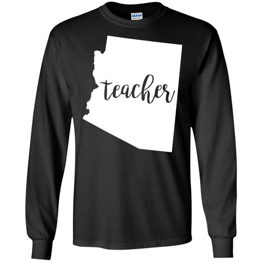 Arizona Teacher Home State Back To School Shirt Black