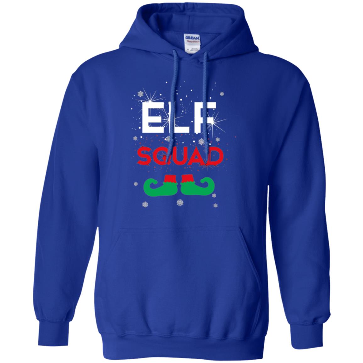 Christmas T-shirt Elf Squad Royal