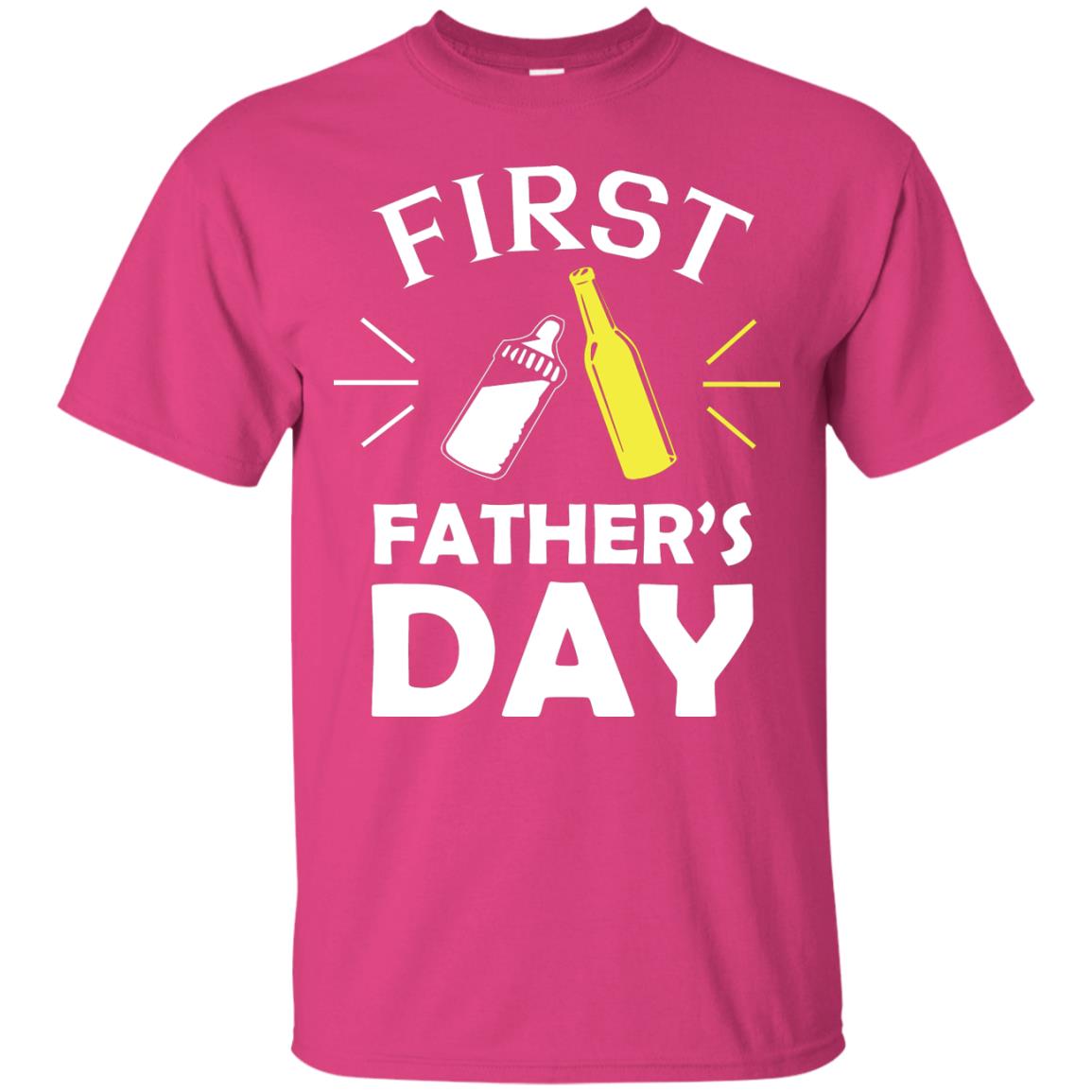 First Father's Day Shirt Heliconia
