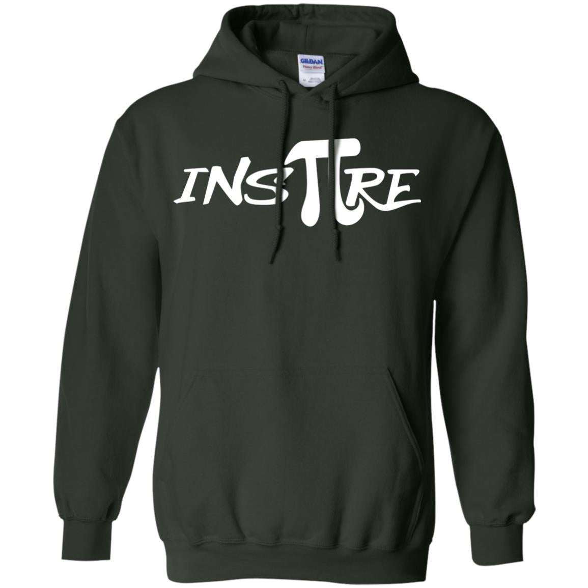Ins-pi-re Pi Day T-shirt Forest Green