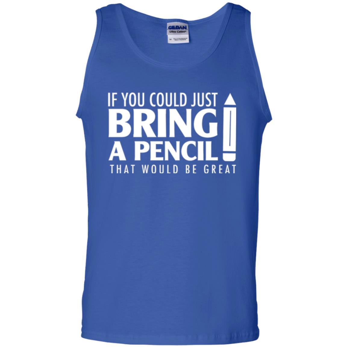 If You Could Just Bring A Pencil T-shirt Royal