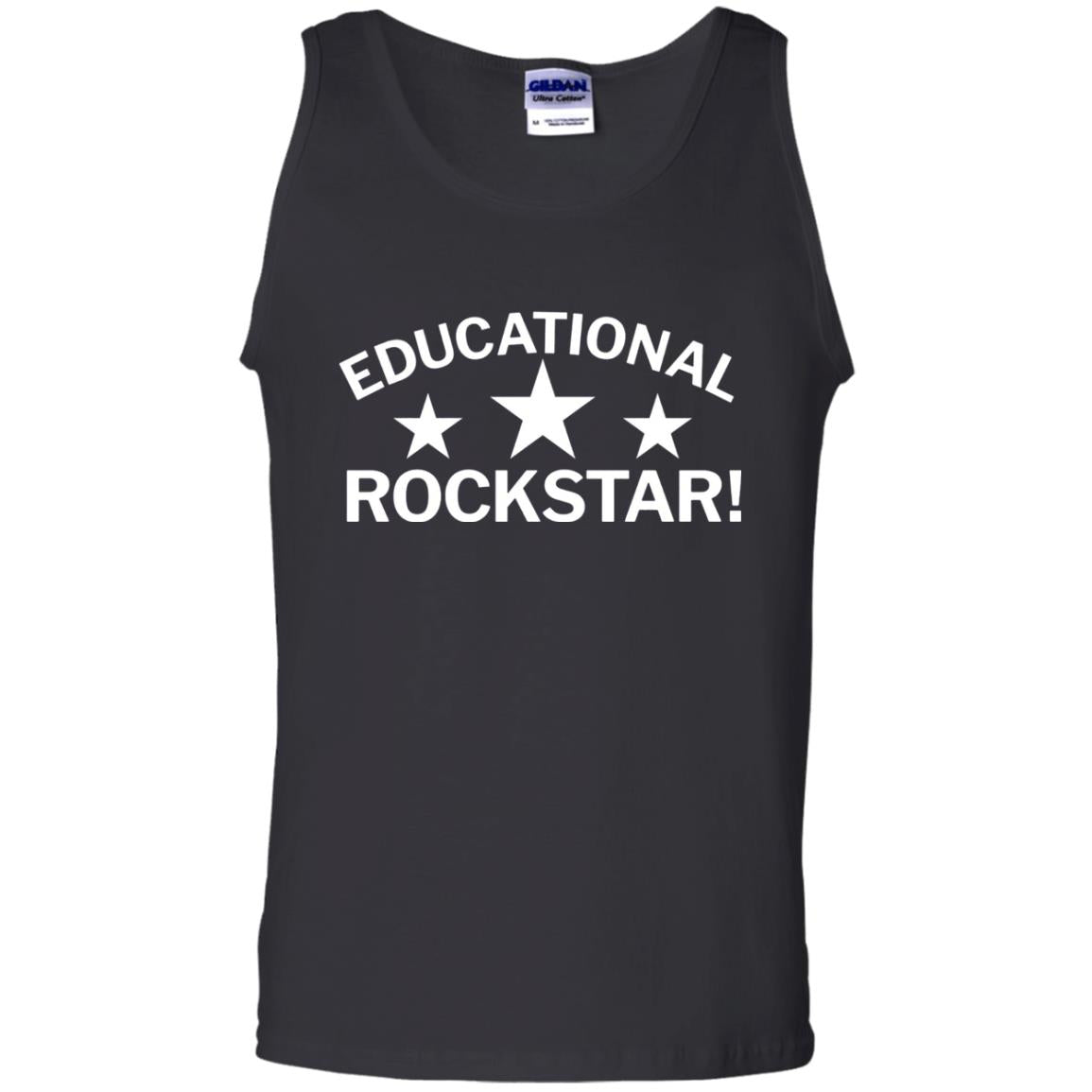Teacher T-shirt Educational Rockstar Black