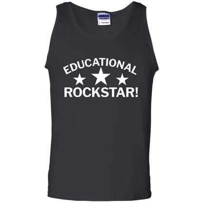 Teacher T-shirt Educational Rockstar Black
