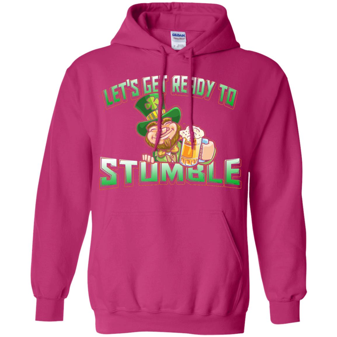 St.patrick_s Day T-shirt Let_s Get Ready To Stumble Heliconia
