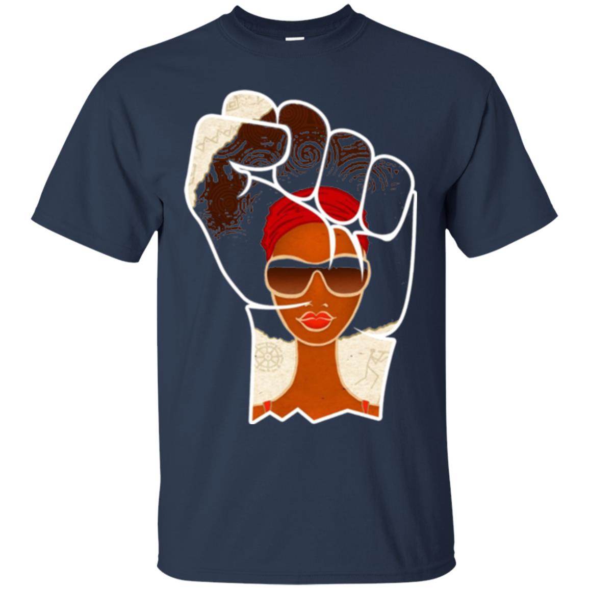 Civil Rights Black History Movement T-shirt Navy