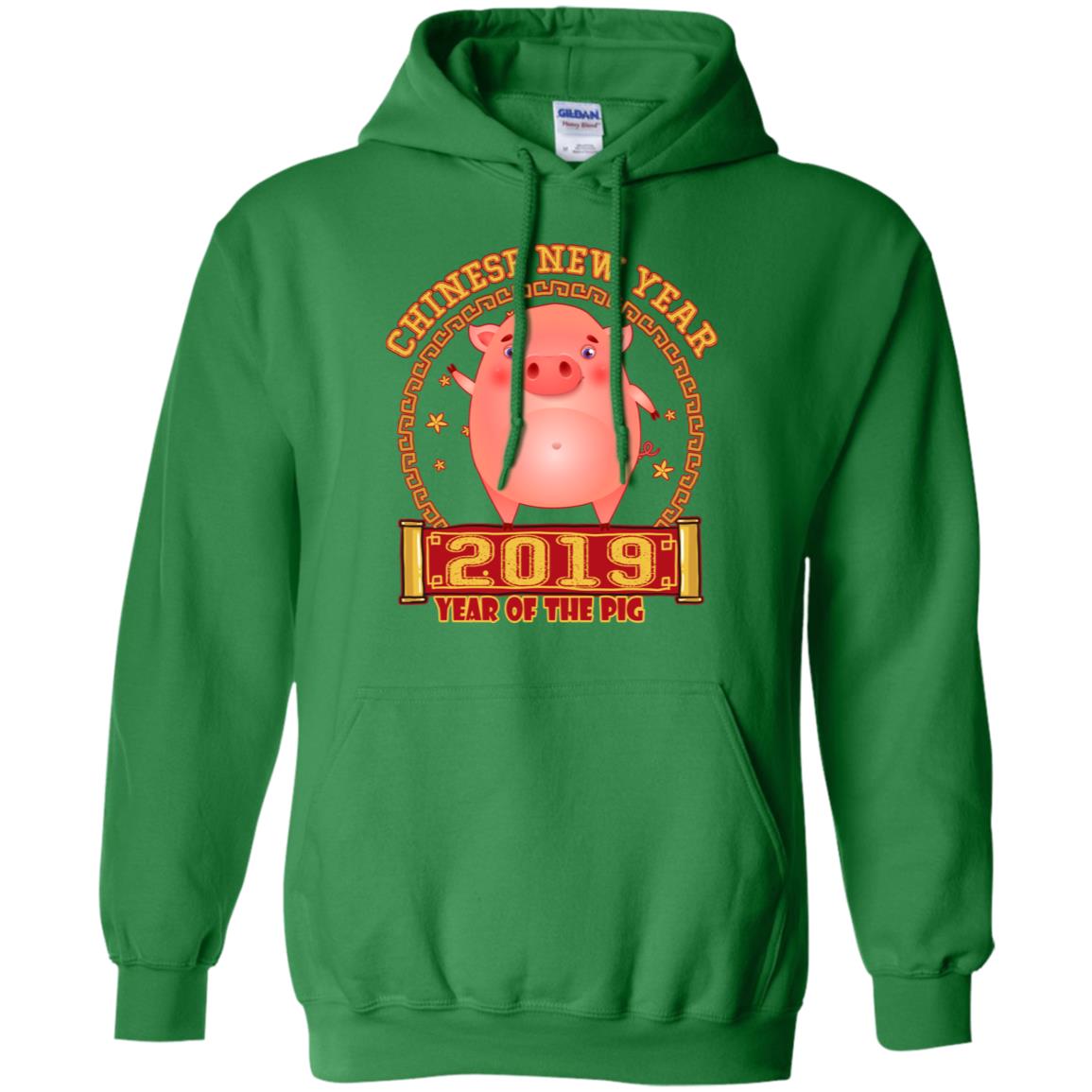 Chinese New Year Year 2019 Of The Pig Shirt Irish Green