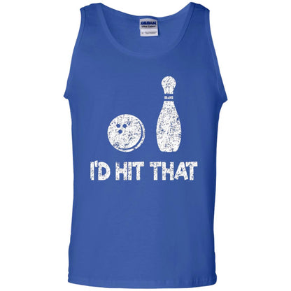Funny Bowling Lover T-shirt T-shirt I_d Hit That Royal