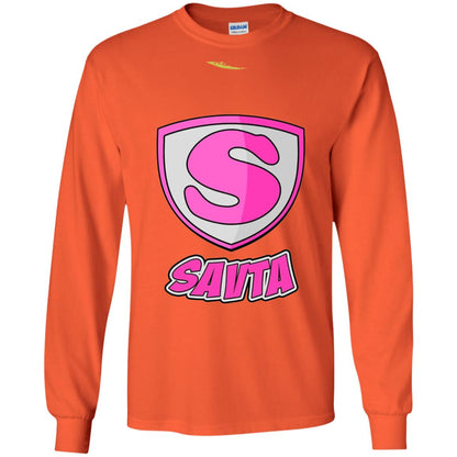 Savta Superhero Mother_s Day Super T-shirt Orange
