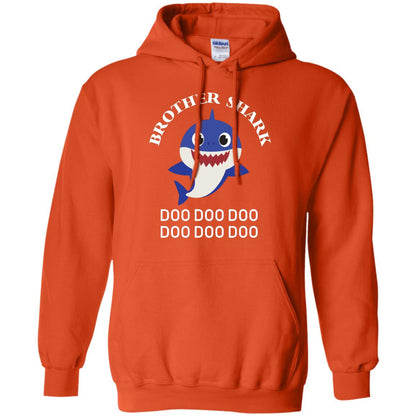 Brother Shark Family Shark Shirt Orange