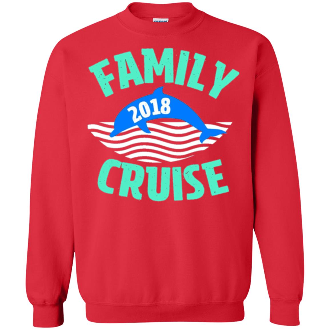 Family T-shirt Cruise Vacation 2018 Red