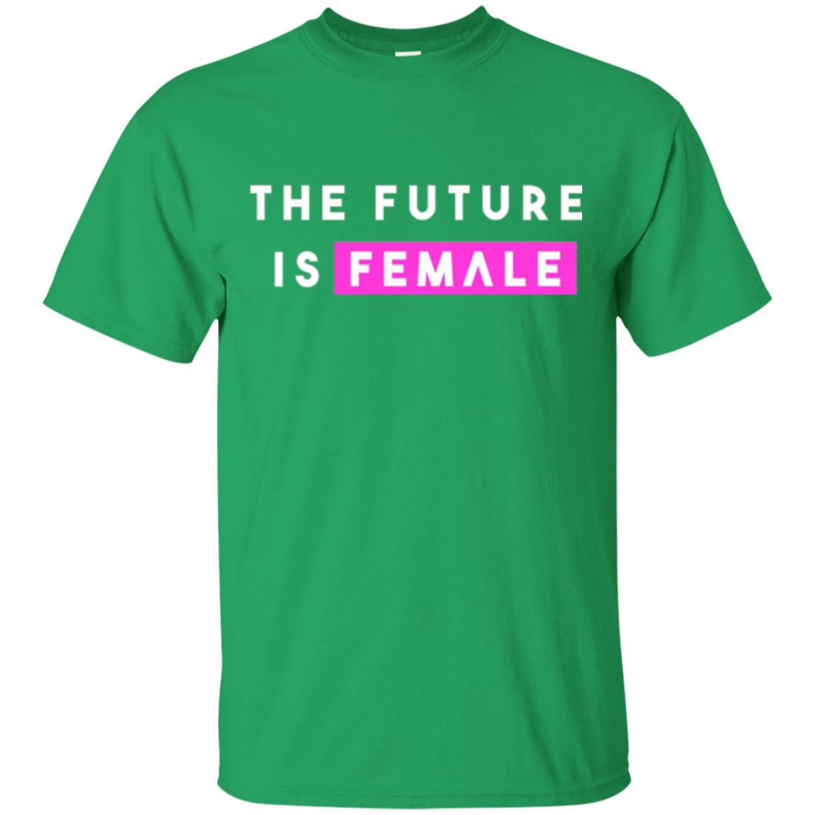 Iconic Statement T-shirt The Future Is Female T-shirt Irish Green