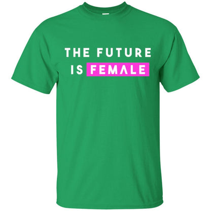 Iconic Statement T-shirt The Future Is Female T-shirt Irish Green