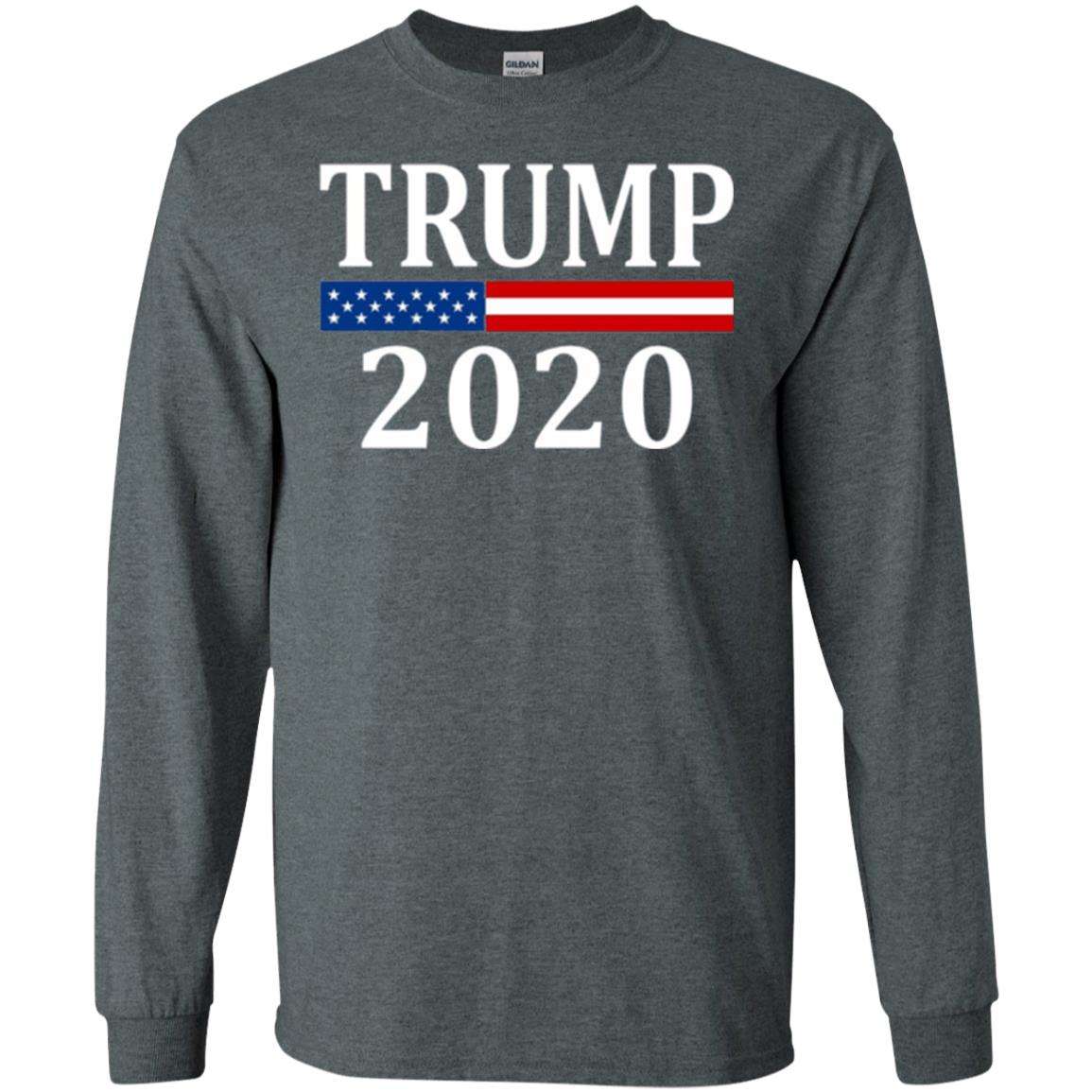 Trump 2020 T-shirt Dark Heather