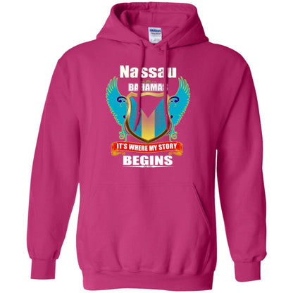 Bahamian T-shirt Nassau Bahamas T-shirt Heliconia