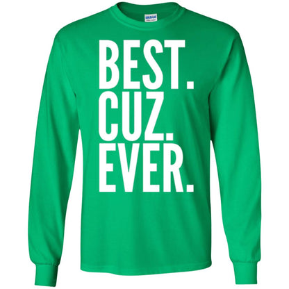 Cousin T-shirt Best Cuz Ever Irish Green