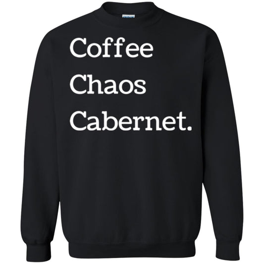 Coffee Chaos Cabernet T-shirt Black