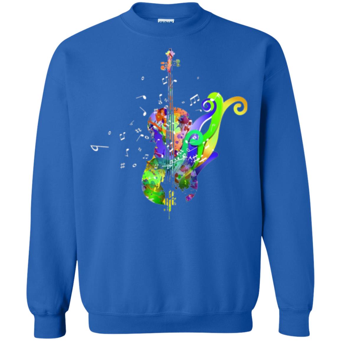 Violin Musical Artist Music T-shirt Royal