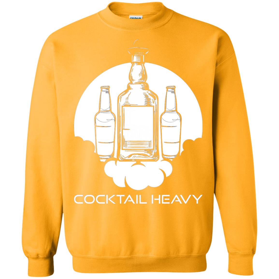 Cocktail Heavy T-shirt Gold
