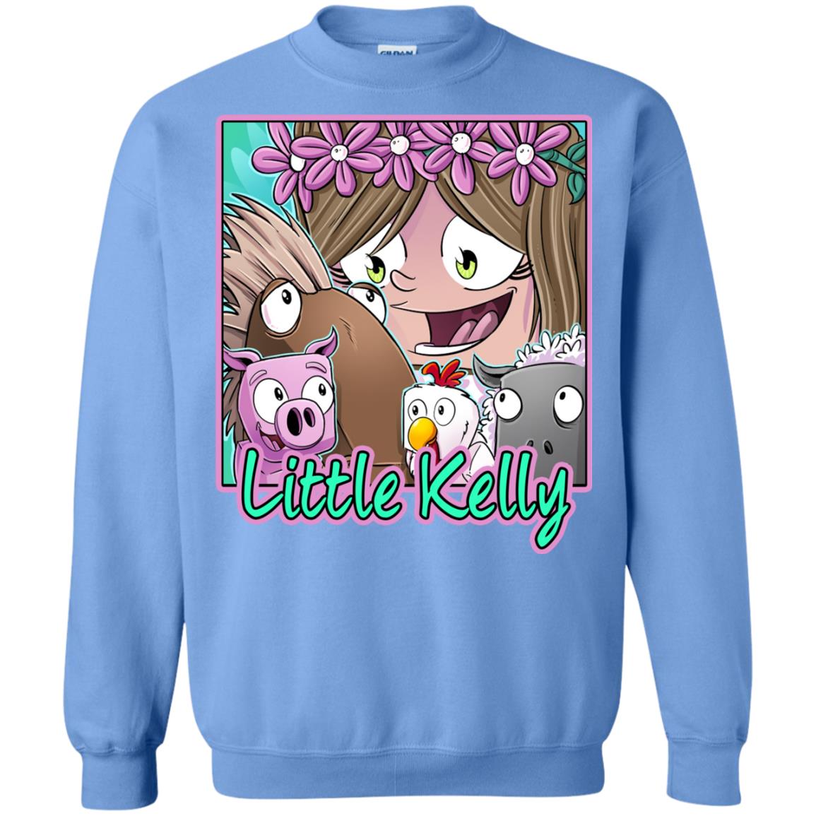 Little Kelly Minecraft Little Club Adventures Shirt Carolina Blue