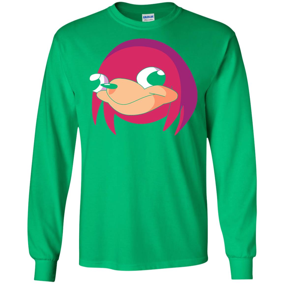 Cartoon T-shirt Ugandan Warrior Tribe Meme Irish Green