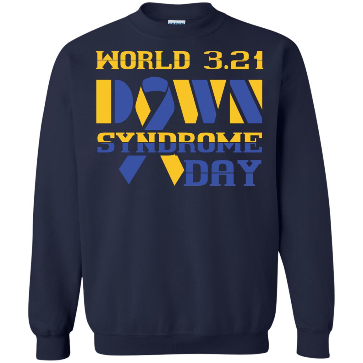 World 3.21 Down Syndrome Day Gift Shirt For Men Or Women Navy