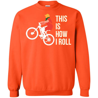 Bicycle T-shirt This Is How I Roll Orange