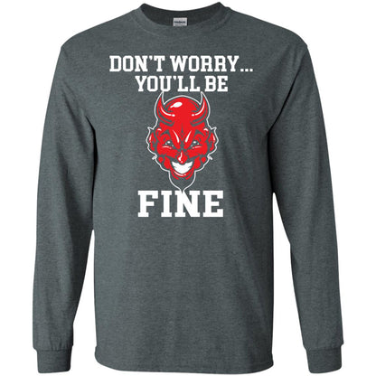 Don_t Worry You_ll Be Fine Shirt Dark Heather