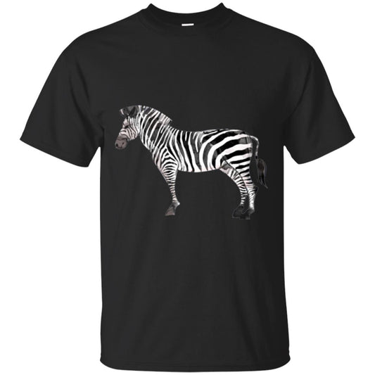 Awesome Zebra T-shirt Black