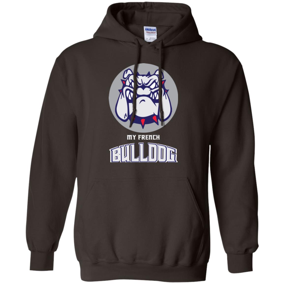 Dog Lover T-shirt My French Bulldog Dark Chocolate