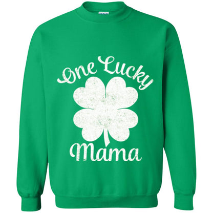 One Lucky Shamrock Mama St. Patrick's Day T-shirt Irish Green