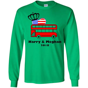 Harry And Meghan 2018 Royal Wedding Bus T-shirt