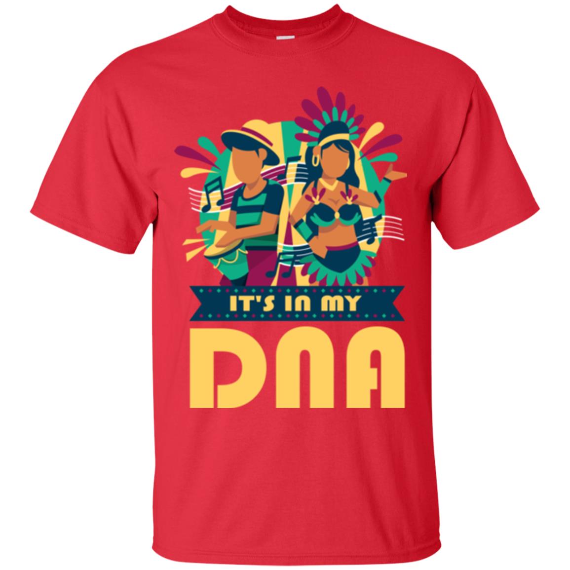 Mardi Gras T-shirt It's In My Dna Red