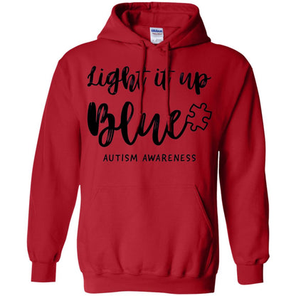 Autism Awareness Shirts Light It Up Blue Red