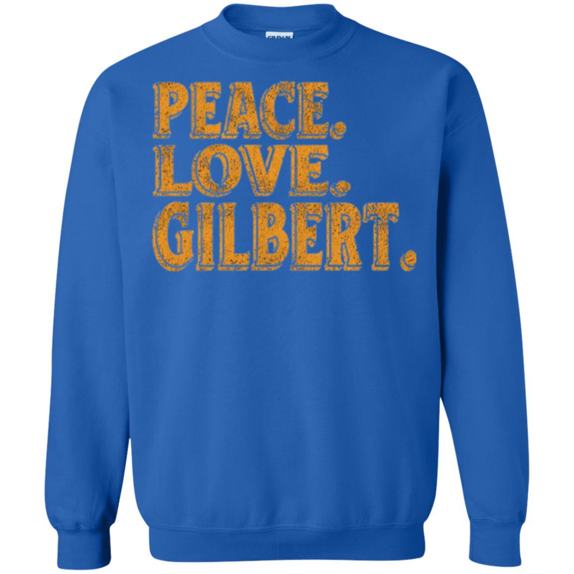 Peaceful T-shirt Peace Love Gilbert Royal
