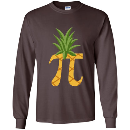 Parody Of Pi Pineapple Funny Pi Day T-shirt Dark Chocolate