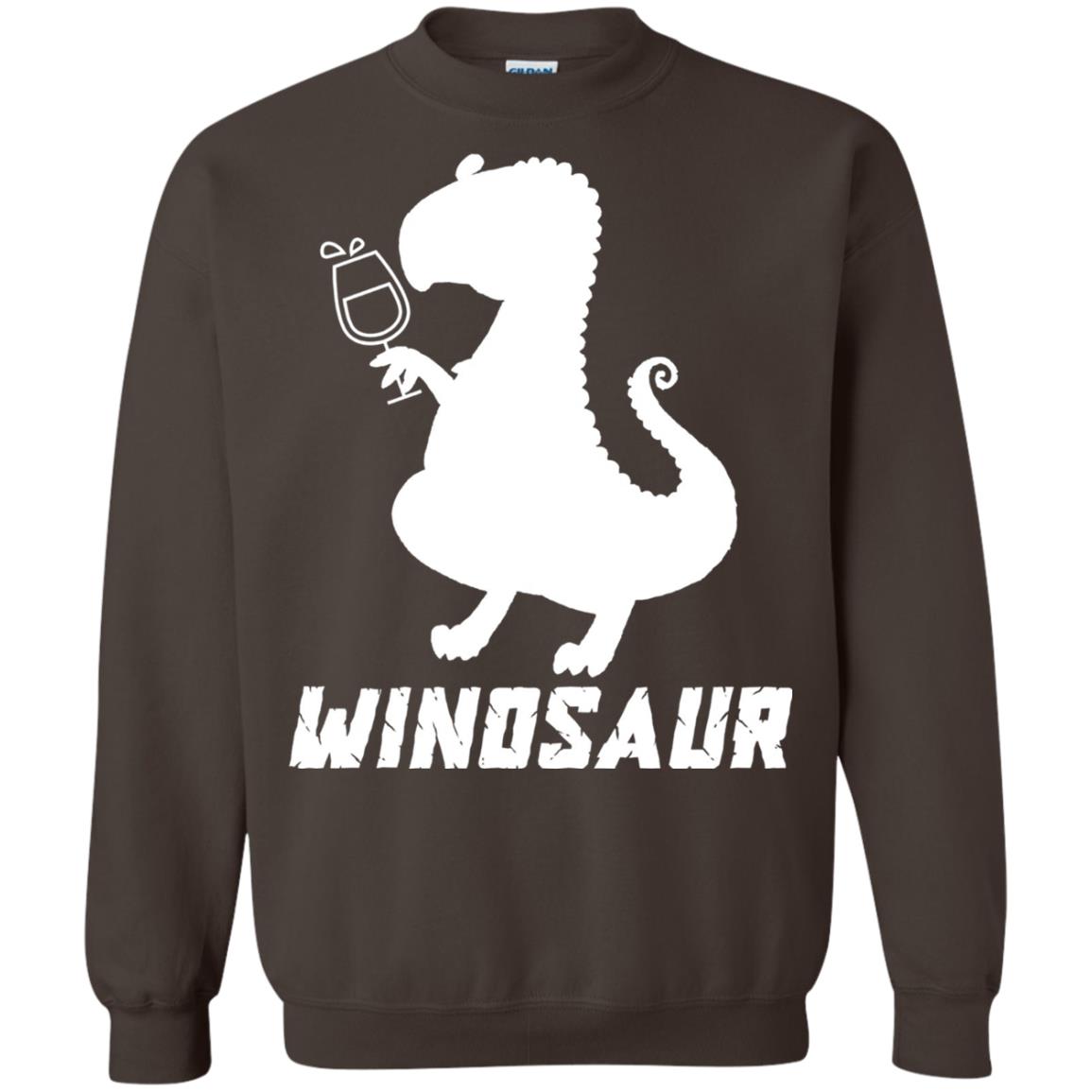 Drinking Party T-shirt Winosaur Wine Dinosaur Dark Chocolate
