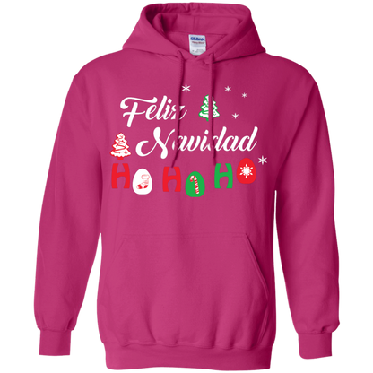 Chirstmas T-Shirt Feliz Navidad Ho Ho Ho Heliconia