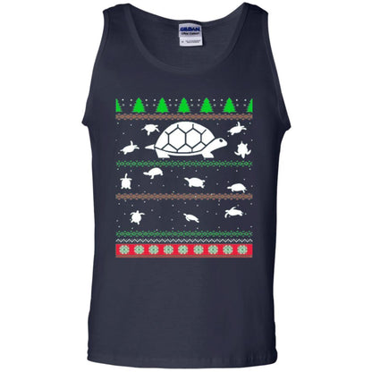 Christmas T-shirt Turtle Lover Merry Christmas Navy