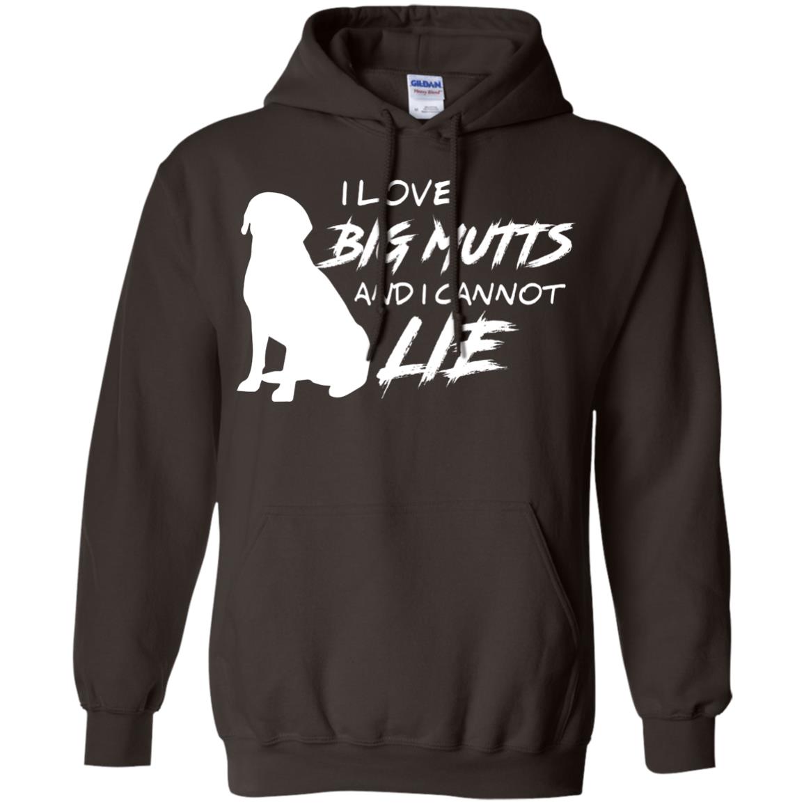 Dog Lover T-shirt I Love Big Mutts And I Cannot Lie Dark Chocolate