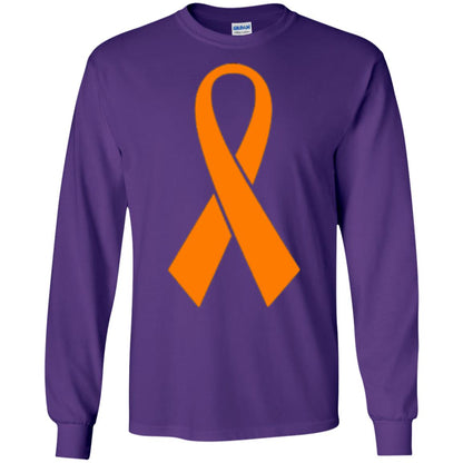 Orange Ribbon Gun Violence Awareness Anti Gun T-shirt Purple