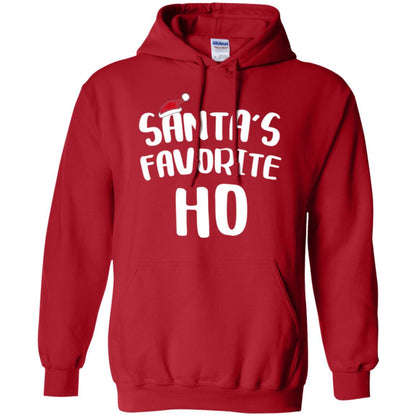 Christmas T-shirt Santa_s Favorite Ho Red
