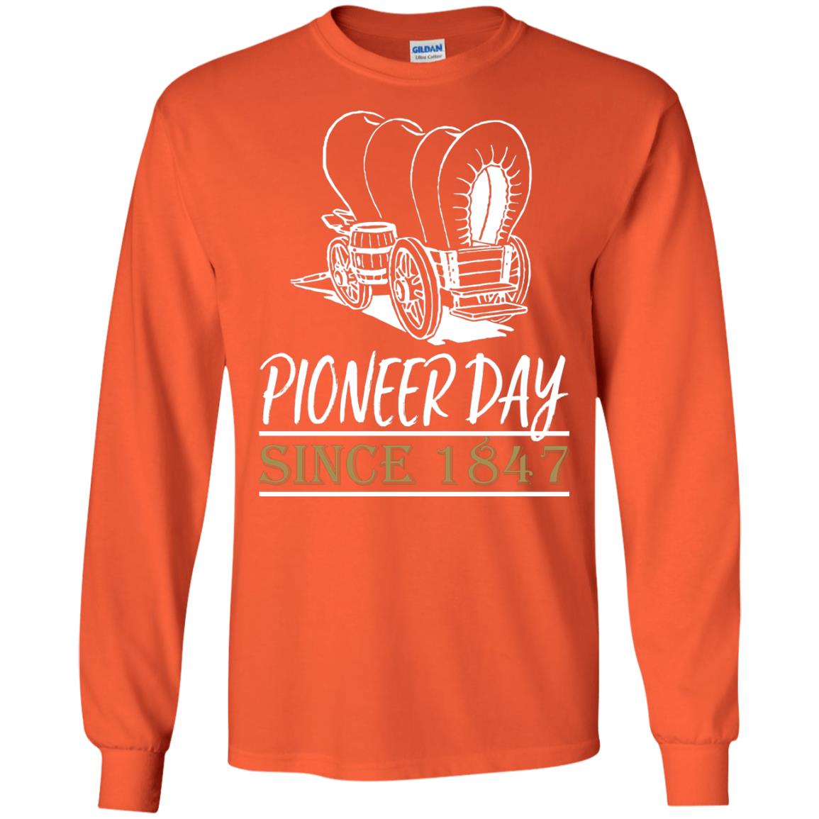 Pioneer Day Since 1847 Shirt Orange
