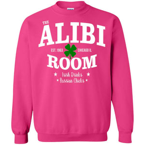 Wine Lovers T-shirt The Alibi Room Est.1963 Chicagoil Irish Drinks Russian Chick