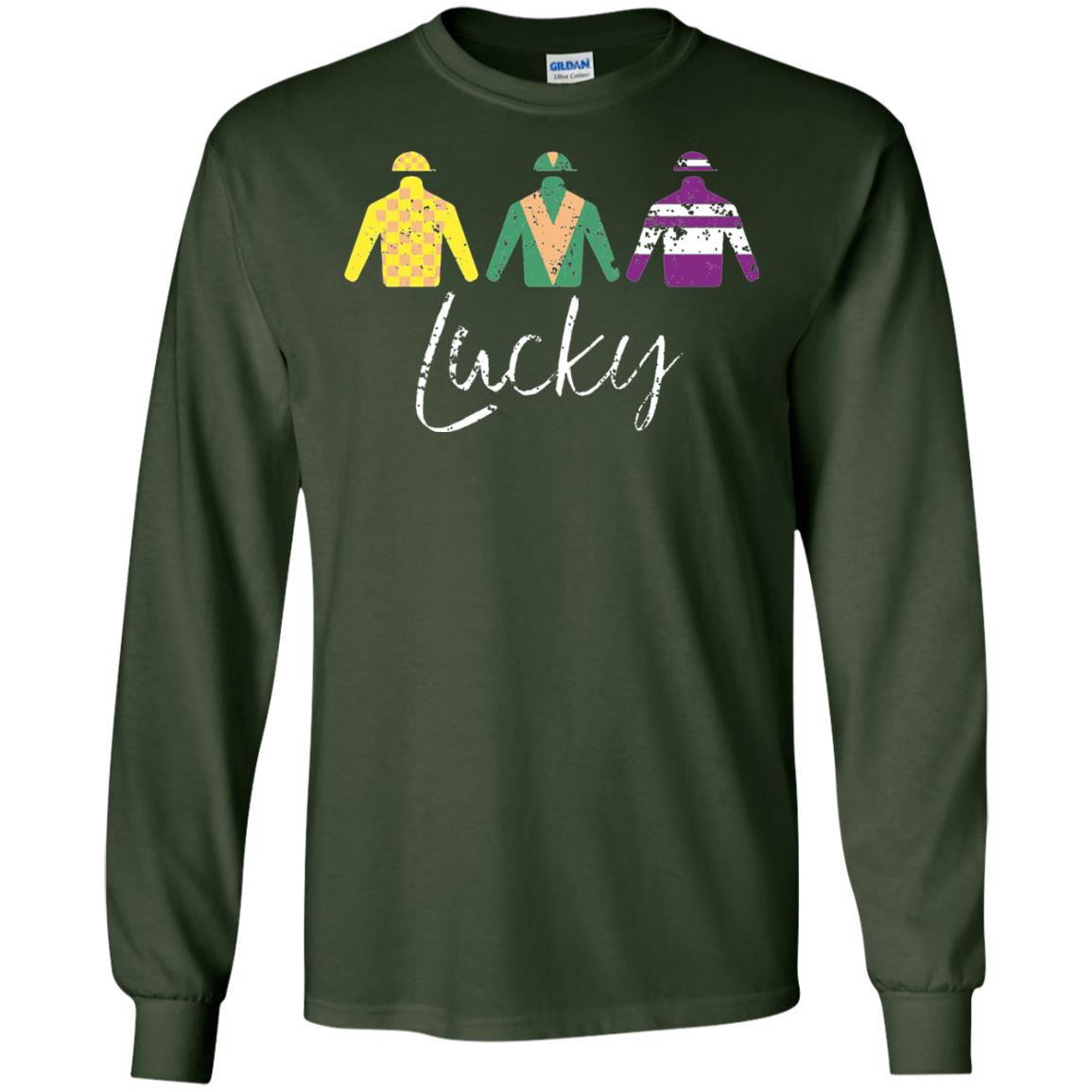Derby Jockey Shirt Lucky Derby Apparel Derby Forest Green