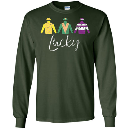 Derby Jockey Shirt Lucky Derby Apparel Derby Forest Green