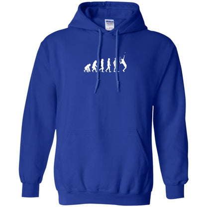 Evolution Of Tennis Player T-shirt Royal